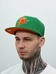 Бейсболка MITCHELL NESS арт. 6HSSSH21296-GSWGREN Golden State Warriors NBA (зеленый)